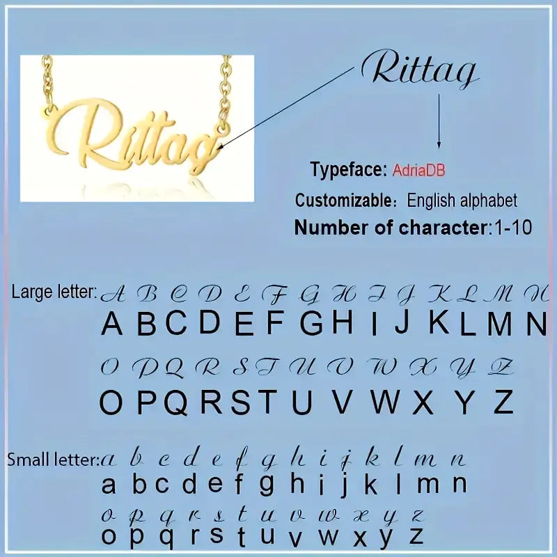 Elegancki Naszyjnik z Niebędą Imieniem