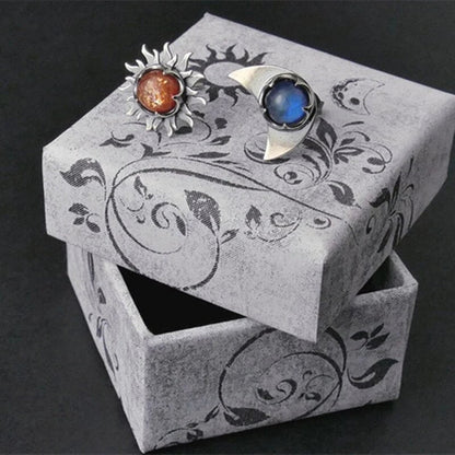 Kolczyki 'Słońce i Księżyc'