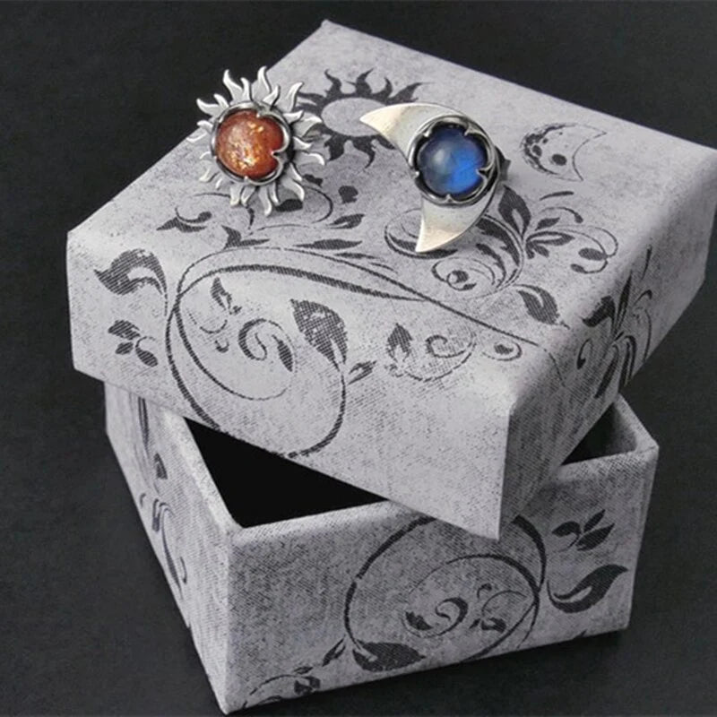 Kolczyki Słońce i Księżyc