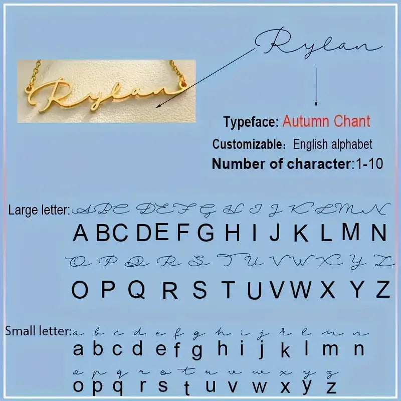 Elegancki Naszyjnik z Niebędą Imieniem