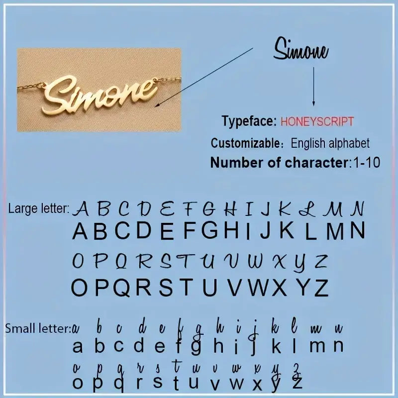 Elegancki Naszyjnik z Niebędą Imieniem