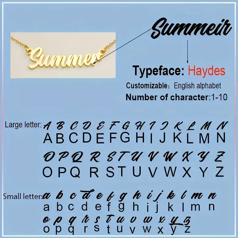 Elegancki Naszyjnik z Niebędą Imieniem