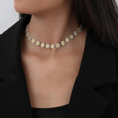 Naszyjnik z Daisy w złocie
