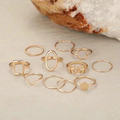 Zestaw 11 Vintage Silver Rings