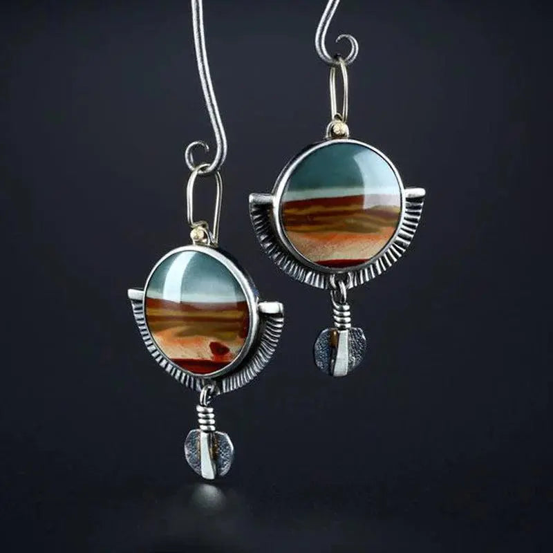 Kreatywne etniczne kolczyki