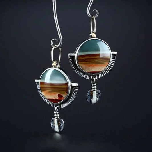 Kreatywne etniczne kolczyki