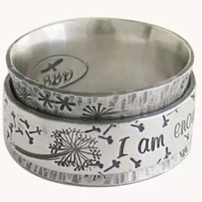 Pierścień Medytacyjny z Mniszkiem