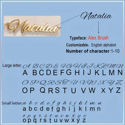 Elegancki Naszyjnik z Niebędą Imieniem