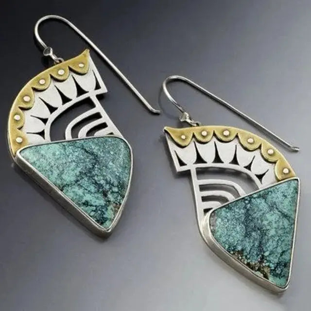 Vintage'owe Kolczyki Mgły